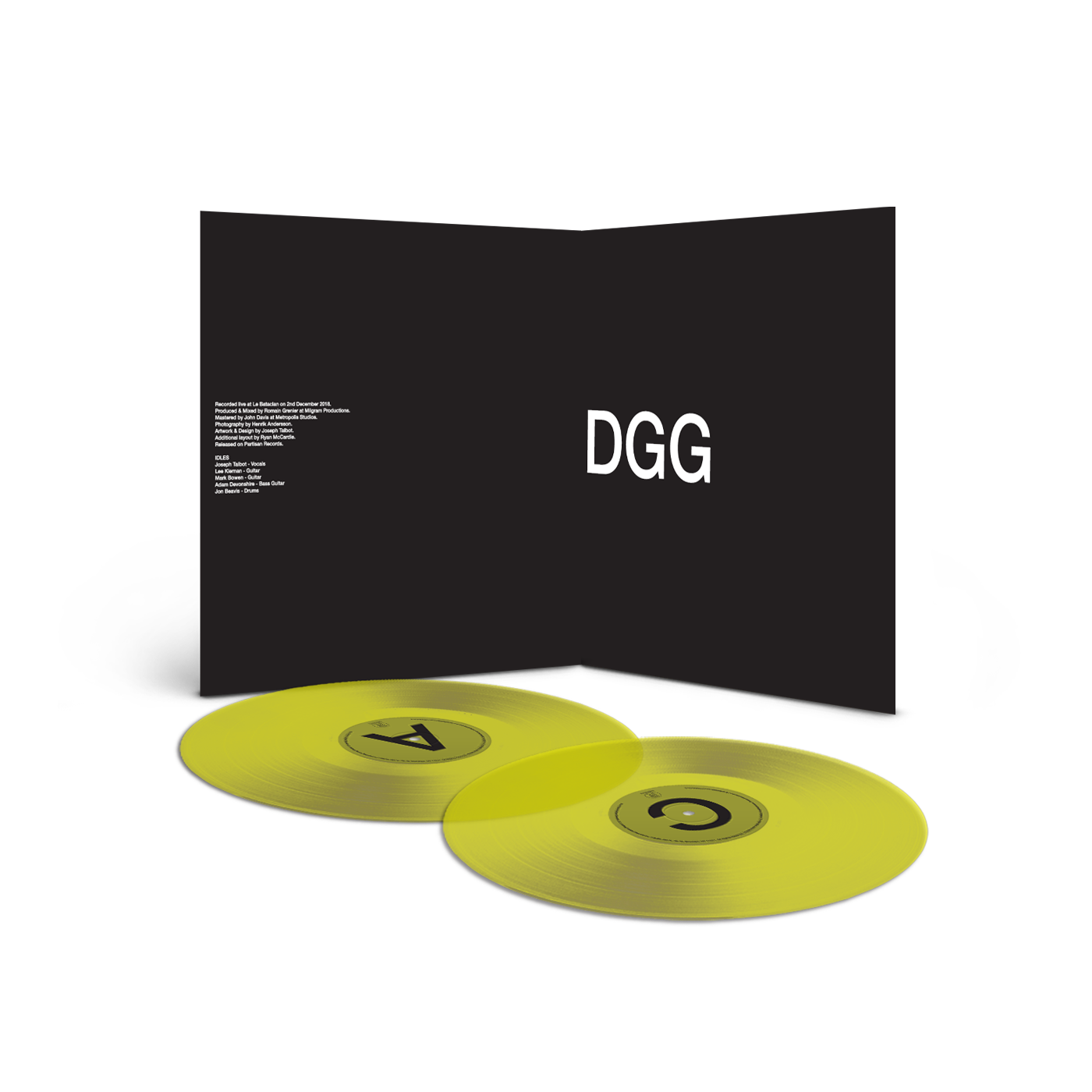 A Beautiful Thing: IDLES Live at Le Bataclan Green Lime Vinyl