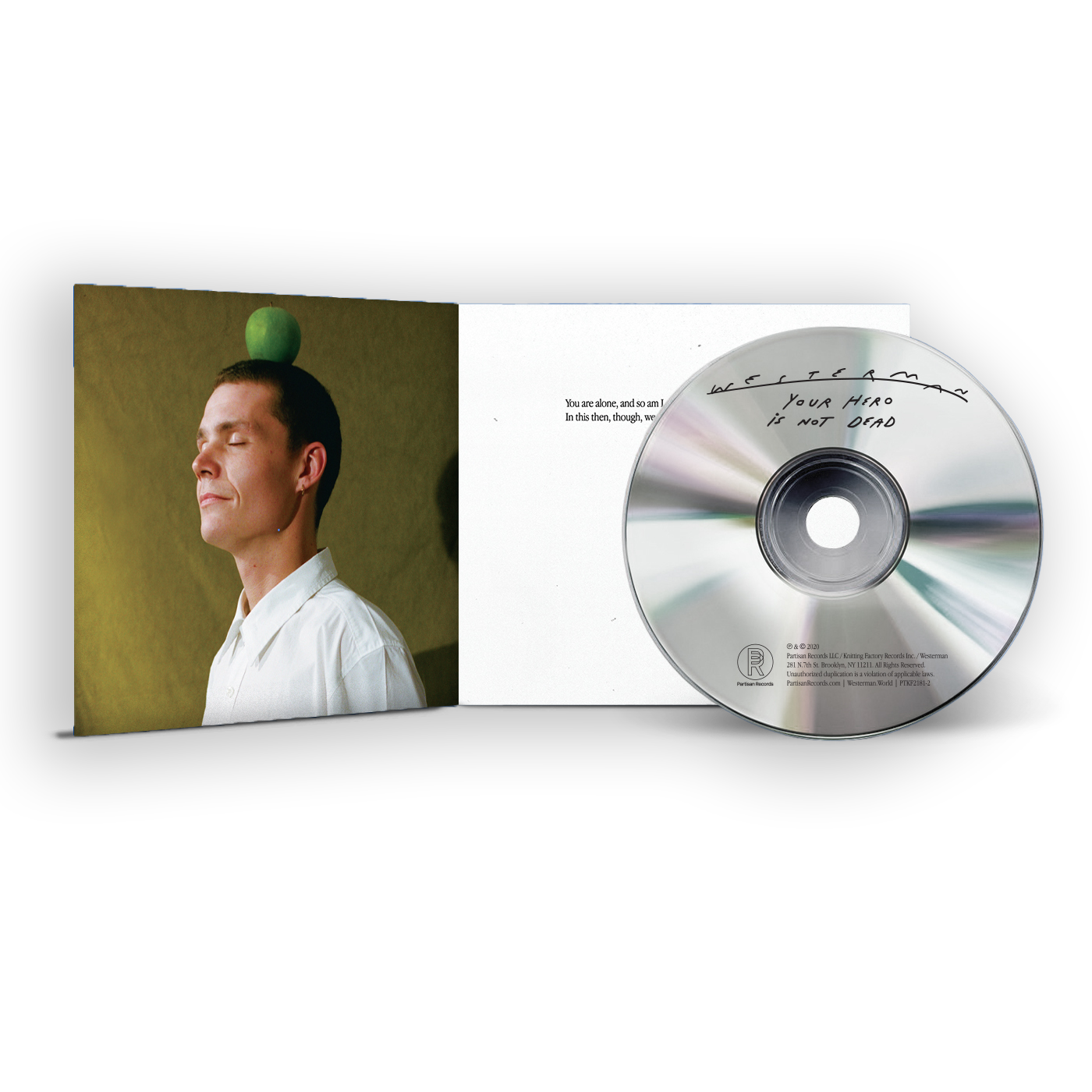 Your Hero Is Not Dead CD