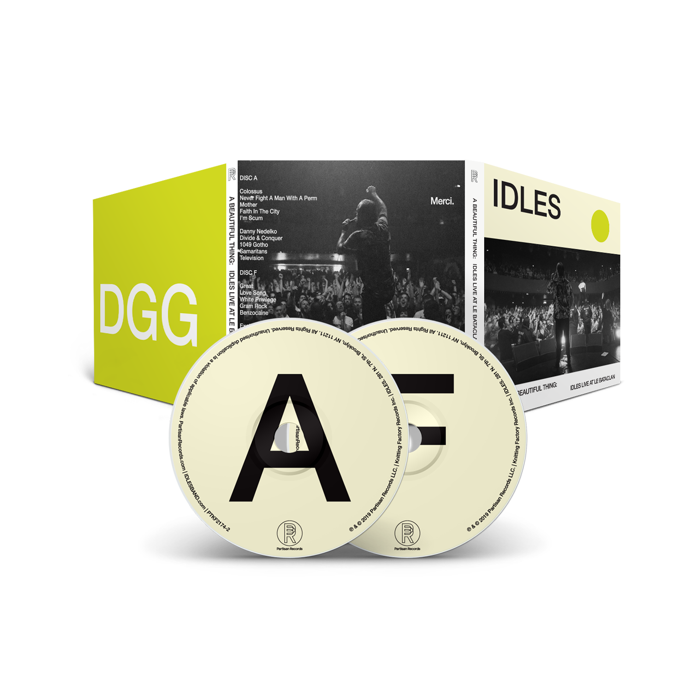 A Beautiful Thing: IDLES Live at Le Bataclan CD