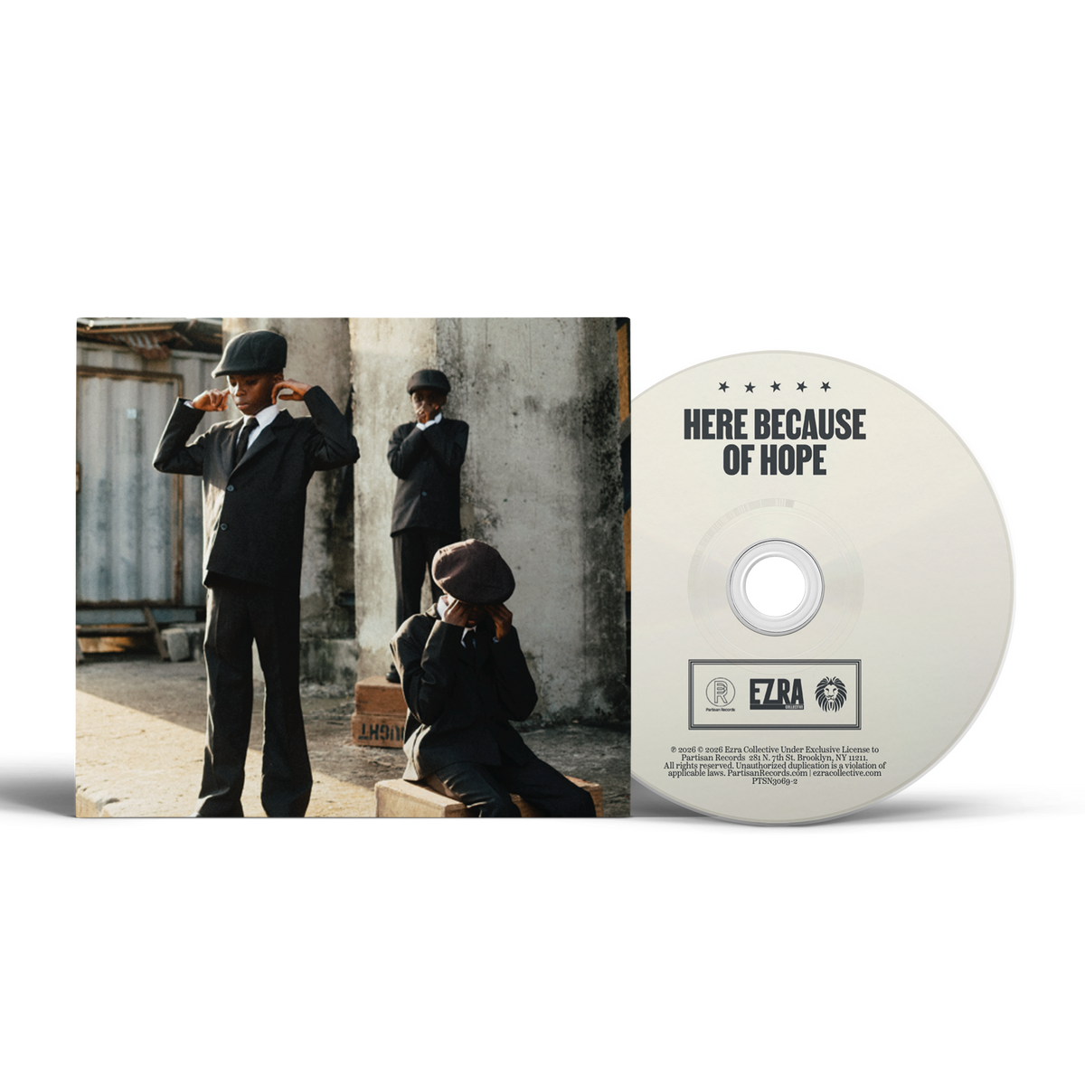 Here Because Of Hope CD