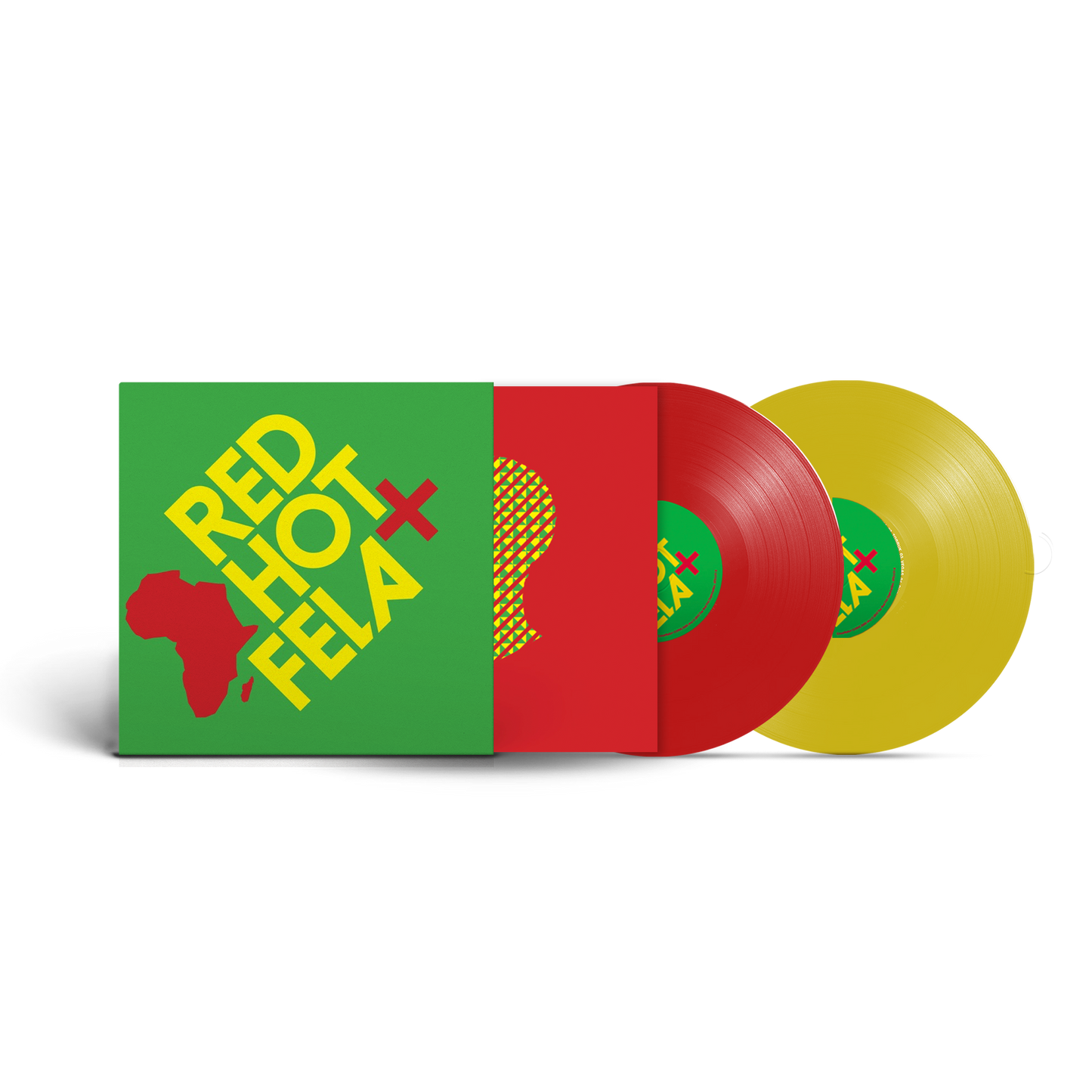 Red Hot + Fela Yellow & Red Vinyl